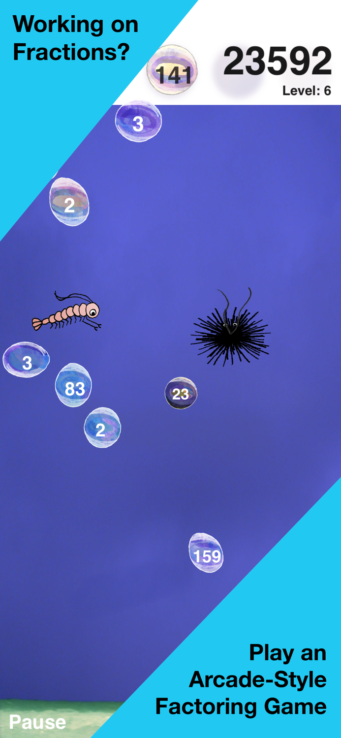 Bubbly Primes - Factoring Game