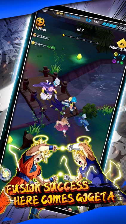 Universe Fighters: Final Clash Gameplay - Dragon Ball Idle RPG iOS