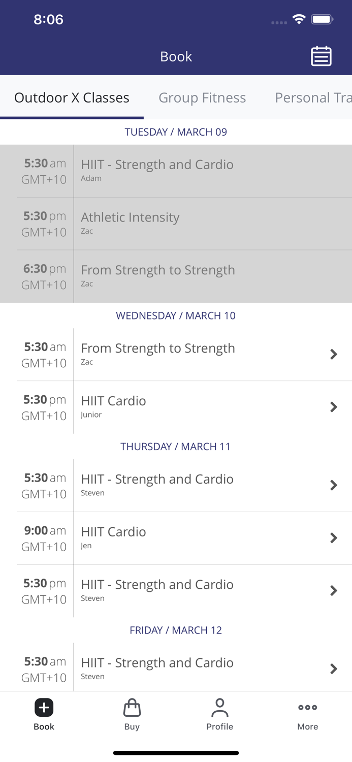 The Gap Health and Raquet Club