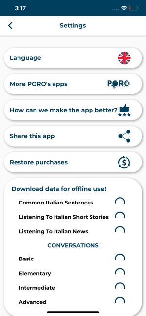 PORO - Learn Italian(圖9)-速報App