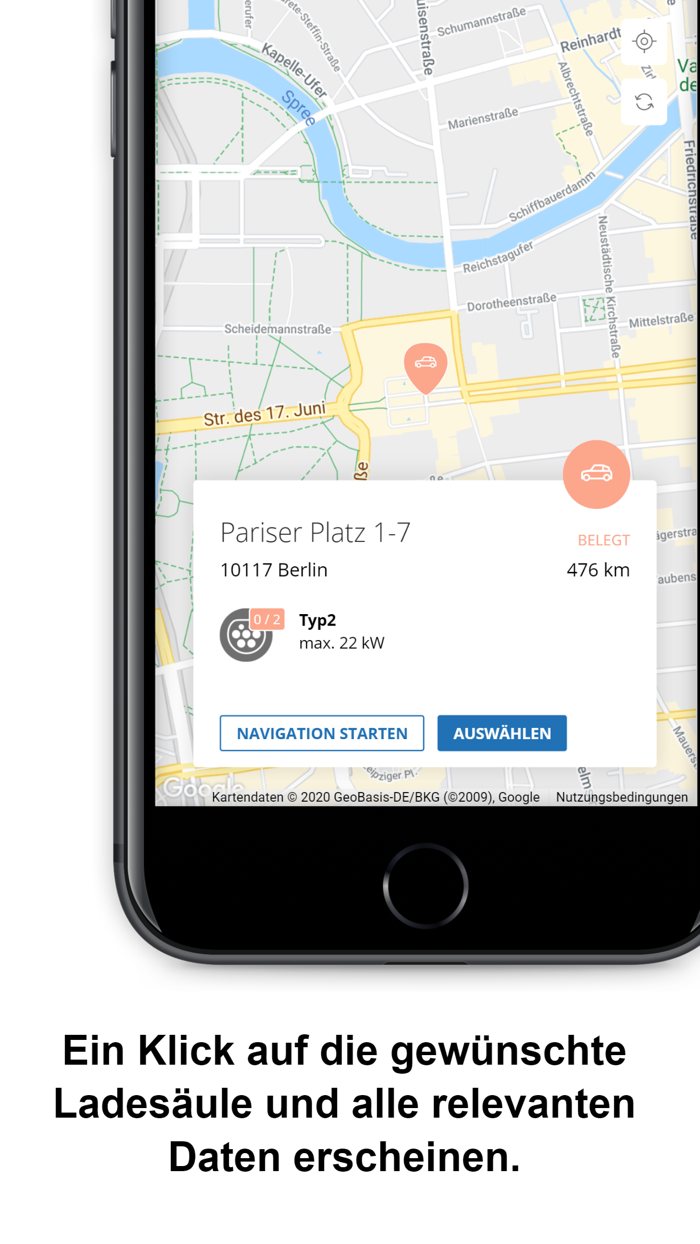 Vattenfall Ladestationen App