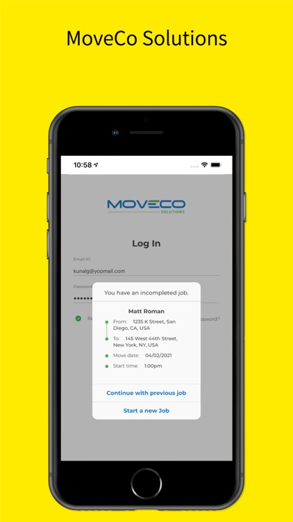 MoveCo Driver