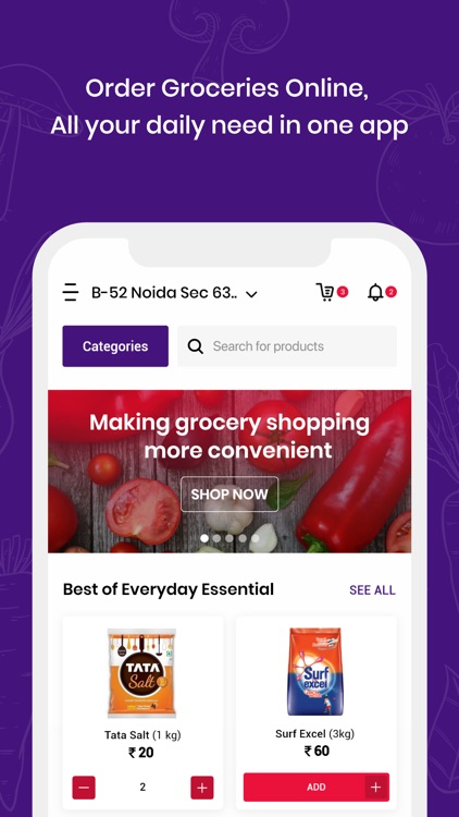 Devfresco - Online Grocery