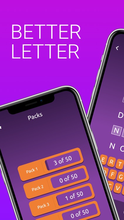 Better Letter Word Game