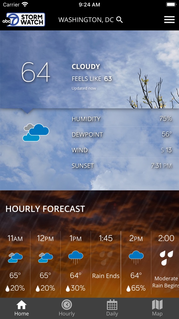 【图】StormWatch7 – WJLA/ABC7/D.C.(截图1) 【图】StormWatch7 – WJLA/ABC7/D.C.(截图1)