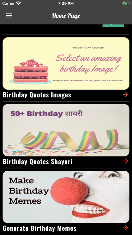 Birthday Status Wishes Quotes