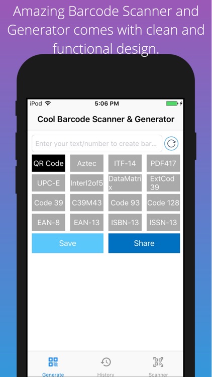 Cool QRCode Reader & Generator