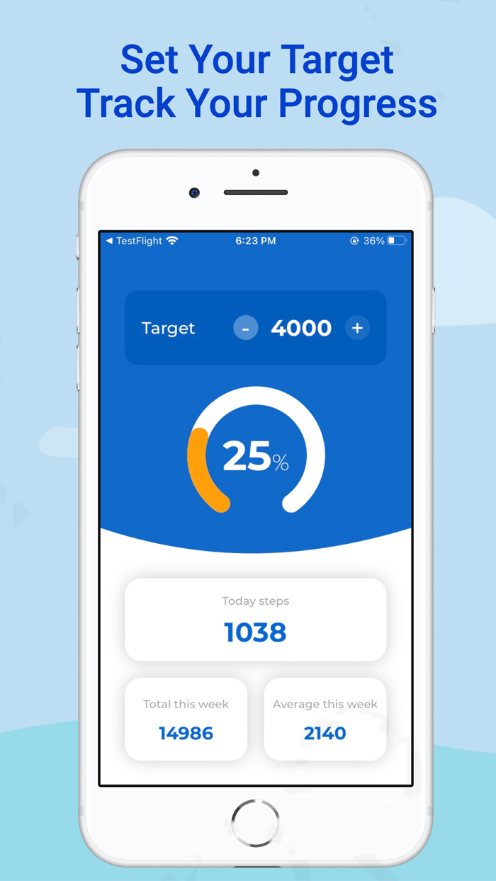 Step Counter Widget Pedometer