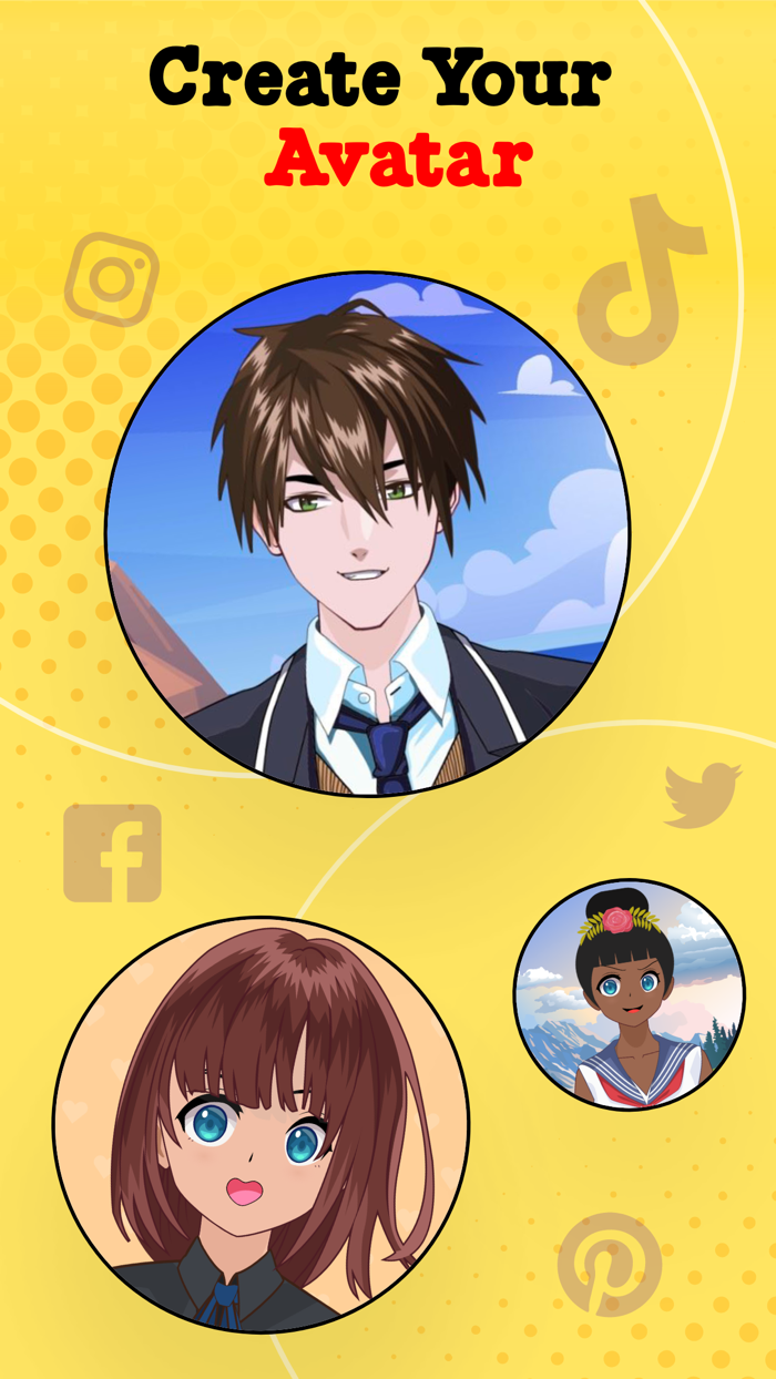 iDolly Anime Avatar Maker Game