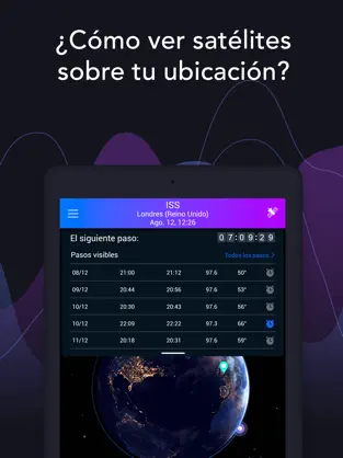 Captura de Pantalla 4 Satellite Tracker by Star Walk iphone