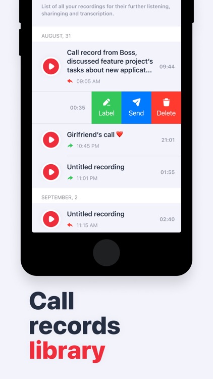 Call Recorder: Voice Recording screenshot-3