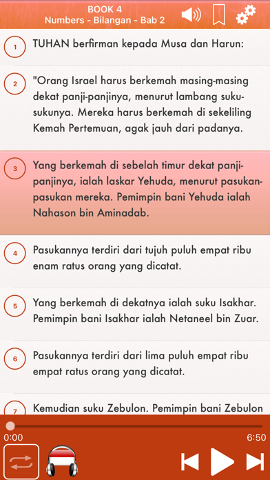 Indonesia Bahasa Alkitab Audio screenshot 3