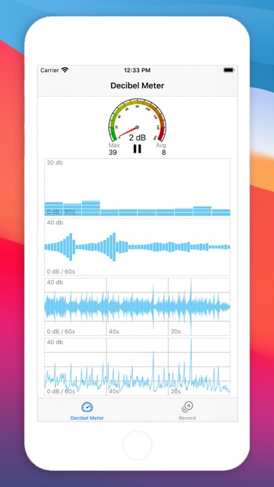 Decibel Meter - Noise Meter screenshot 2