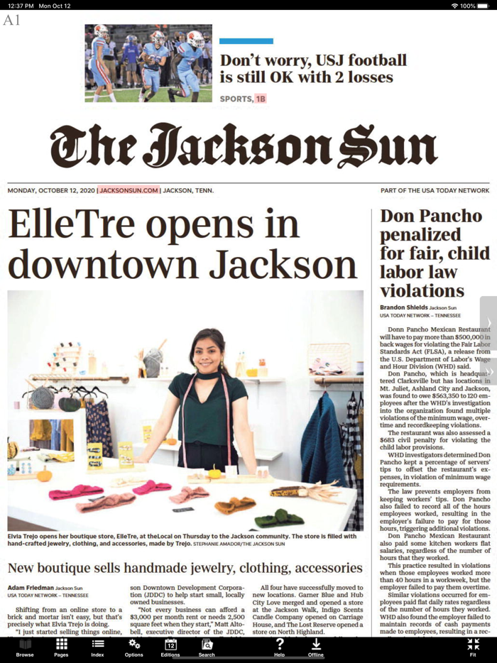 The Jackson Sun Print Edition