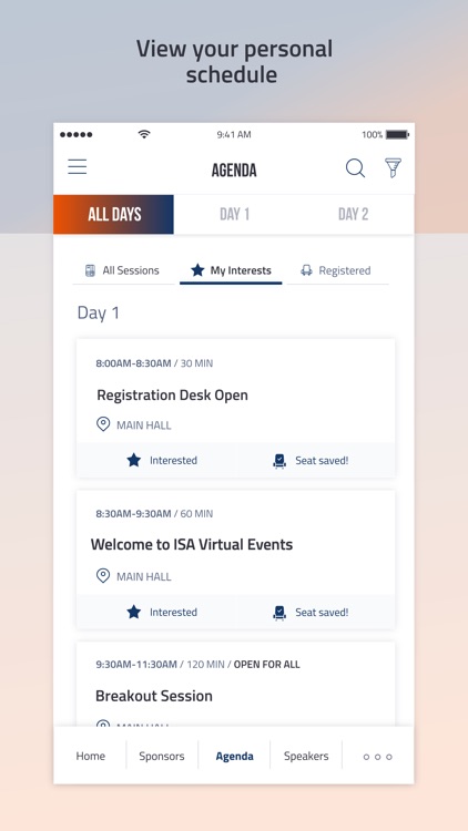 ISA Virtual Events