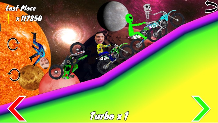 Motorcycle Face Race screenshot-3