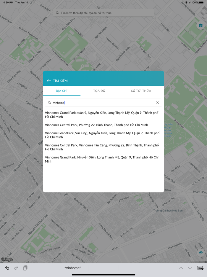 NadaMap - Bản đồ quy hoạch