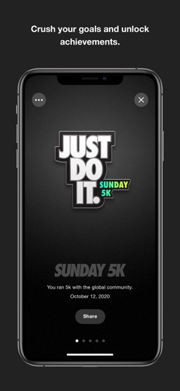 Nike Run Club app screenshot