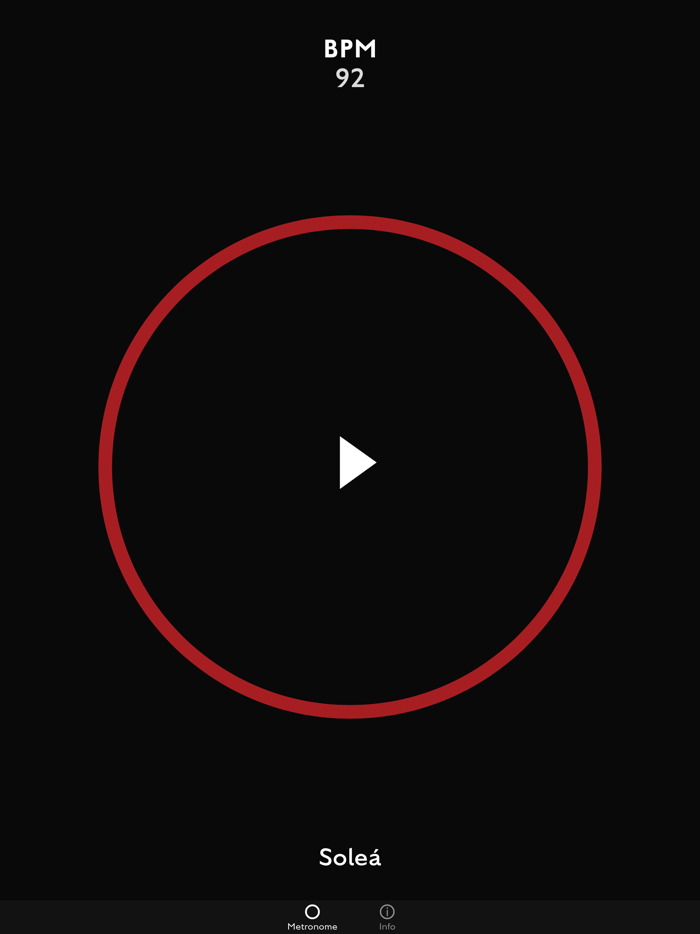 Compás, a flamenco metronome