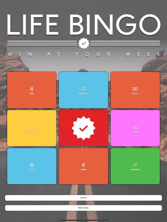 Life Bingo Complete Your Goals Life Bingo Complete Your Goals