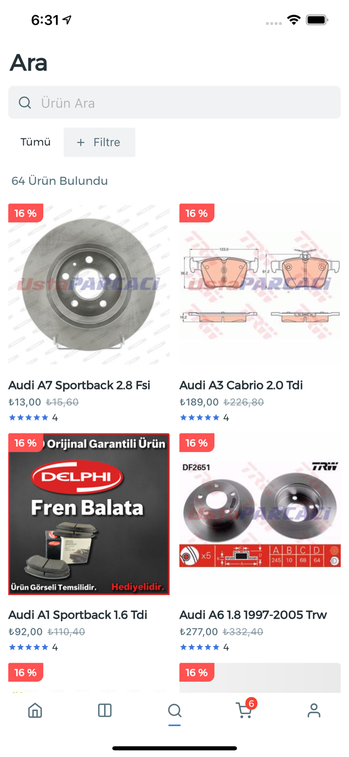 Usta Parçacı Oto Yedek Parça