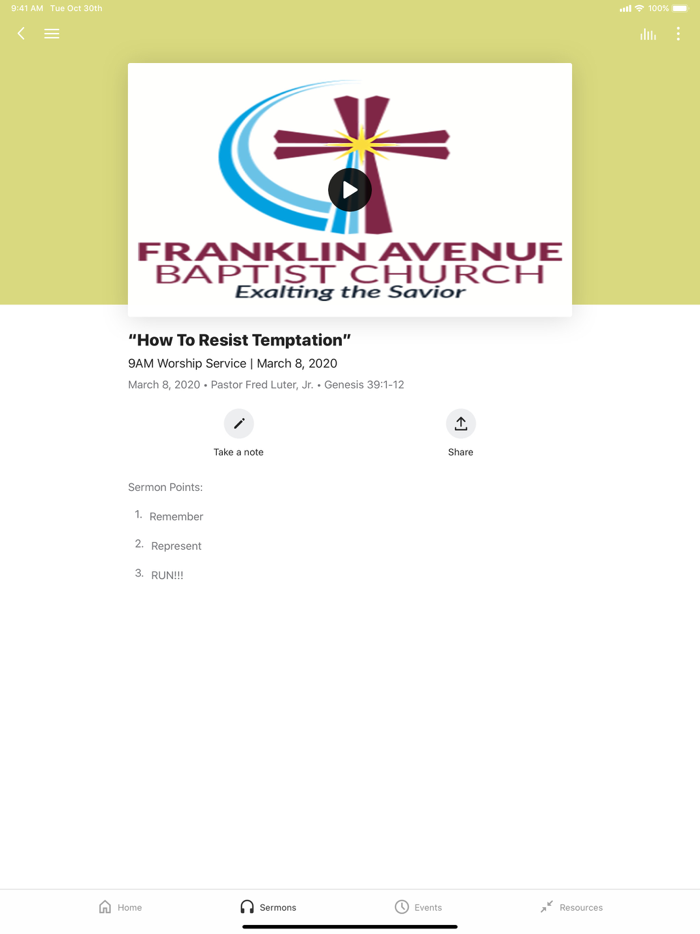 Franklin Avenue Baptist Church