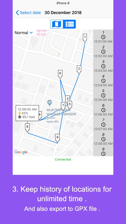 Tracker 8 : Track a cell phone