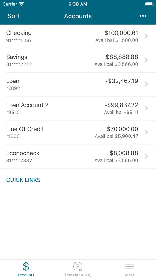 【图】NEW Credit Union Mobile App(截图3)