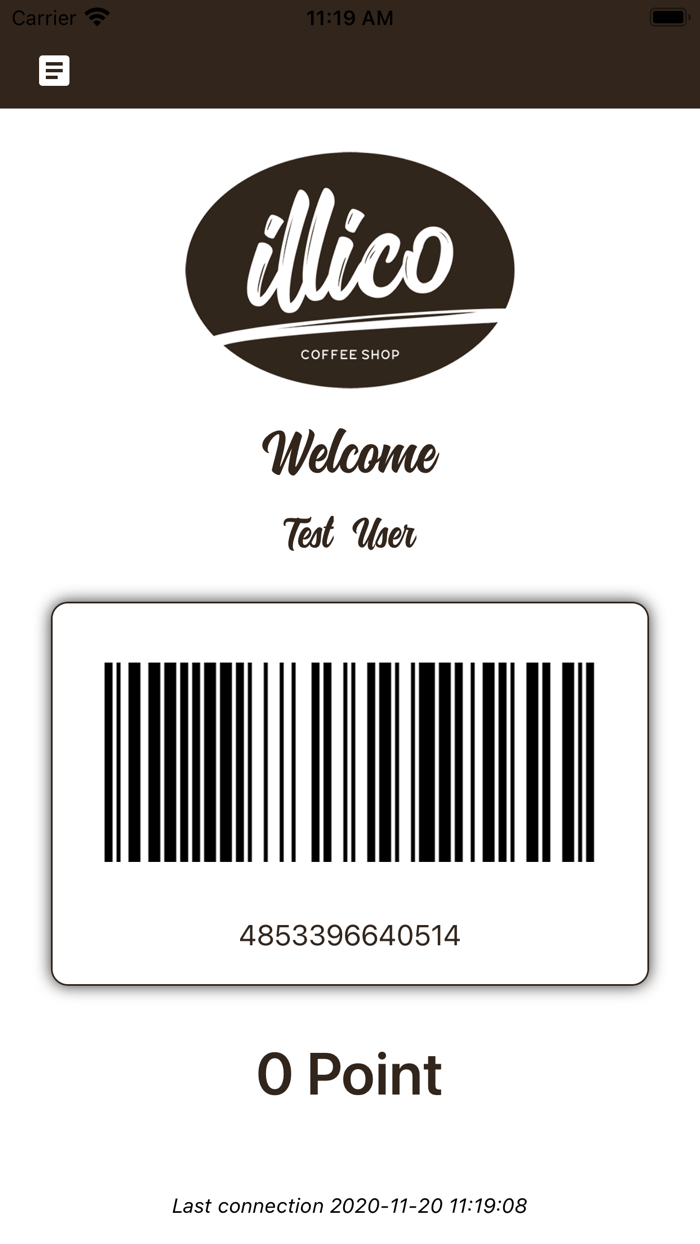 Illico Loyalty Card