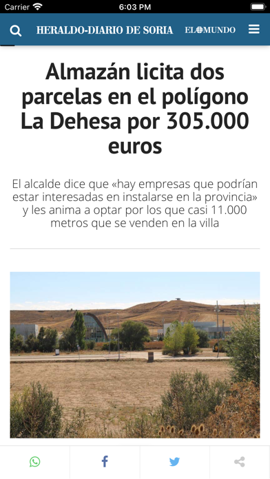 Heraldo-Diario de Soria screenshot 2
