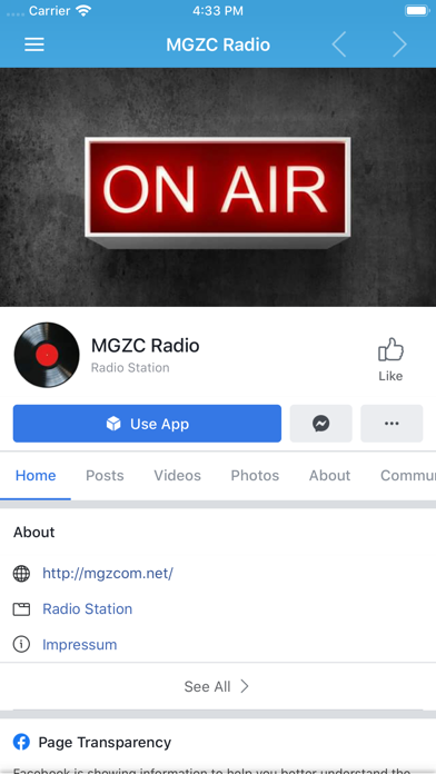 MGZC Media Radio Network screenshot 3