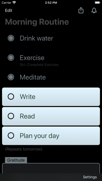 Morning Routine Checklist screenshot 2
