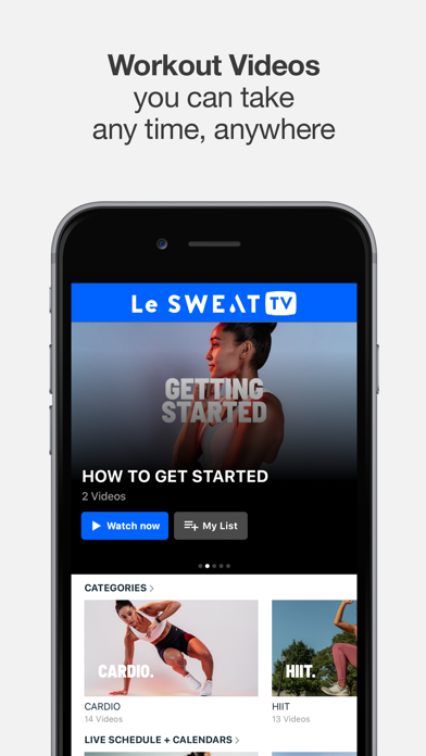 Le Sweat TV screenshot 3