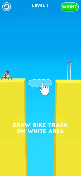 Game screenshot Draw & Ride: Moto Track mod apk