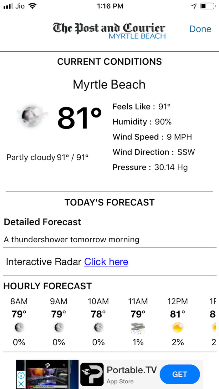 Post and Courier Myrtle Beach