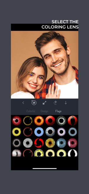 Eye Lens Coloring Effect Maker(圖2)-速報App