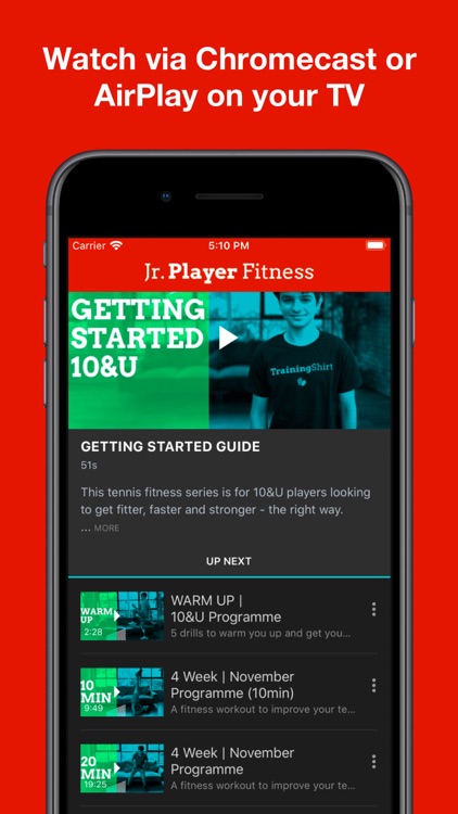 Junior Player Fitness screenshot-3