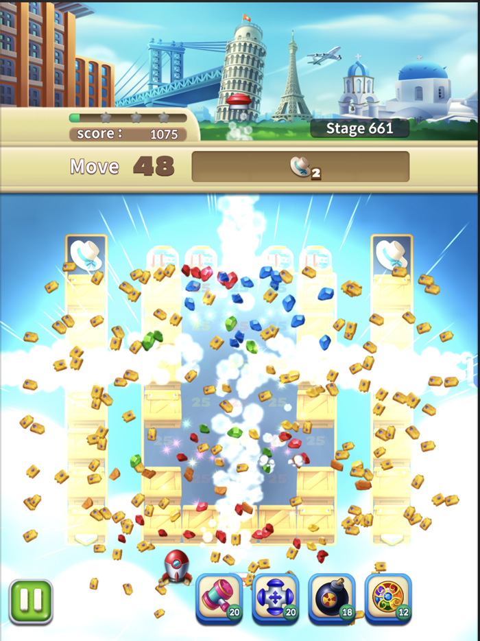 Jewels World Match 3 Puzzle