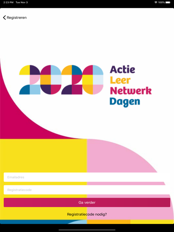 Actie Leer Netwerk Dagen 2020