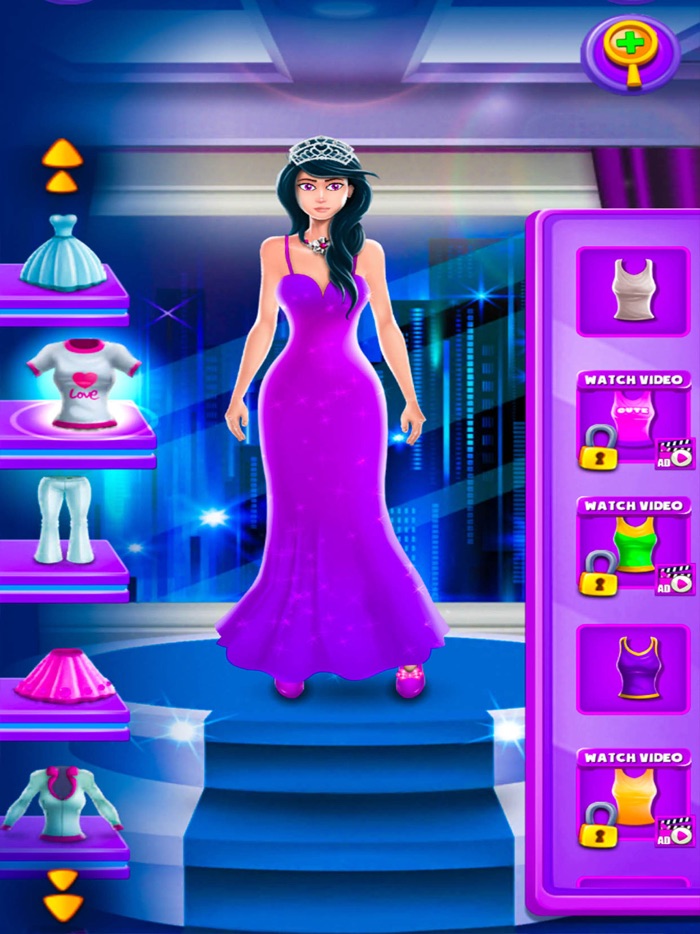 Princess Dress Up Time Make up