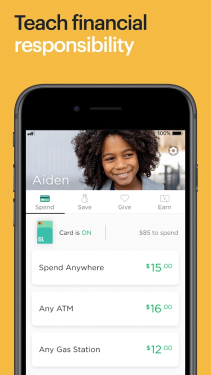 Greenlight Debit Card for Kids