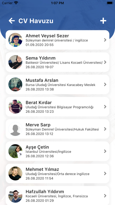 İMO Kocaeli Screenshot on iOS