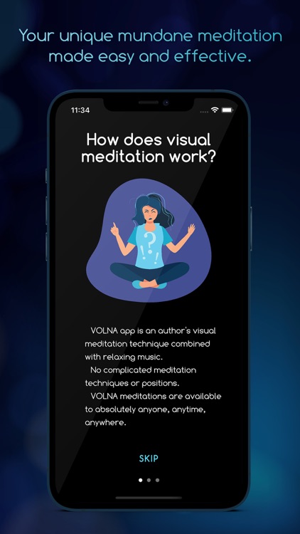 VOLNA: Visual Meditation