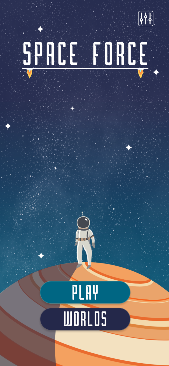 Space Force Simple Platformer