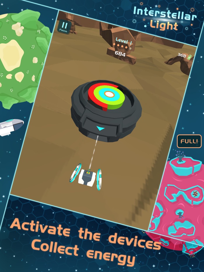 Interstellar Light-Save Planet