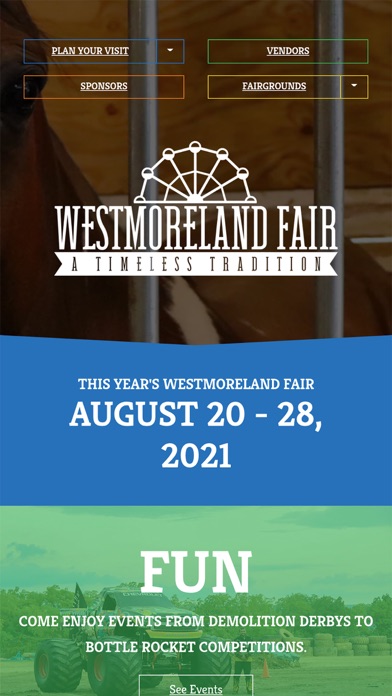 How to cancel & delete Westmoreland Fair from iphone & ipad 1
