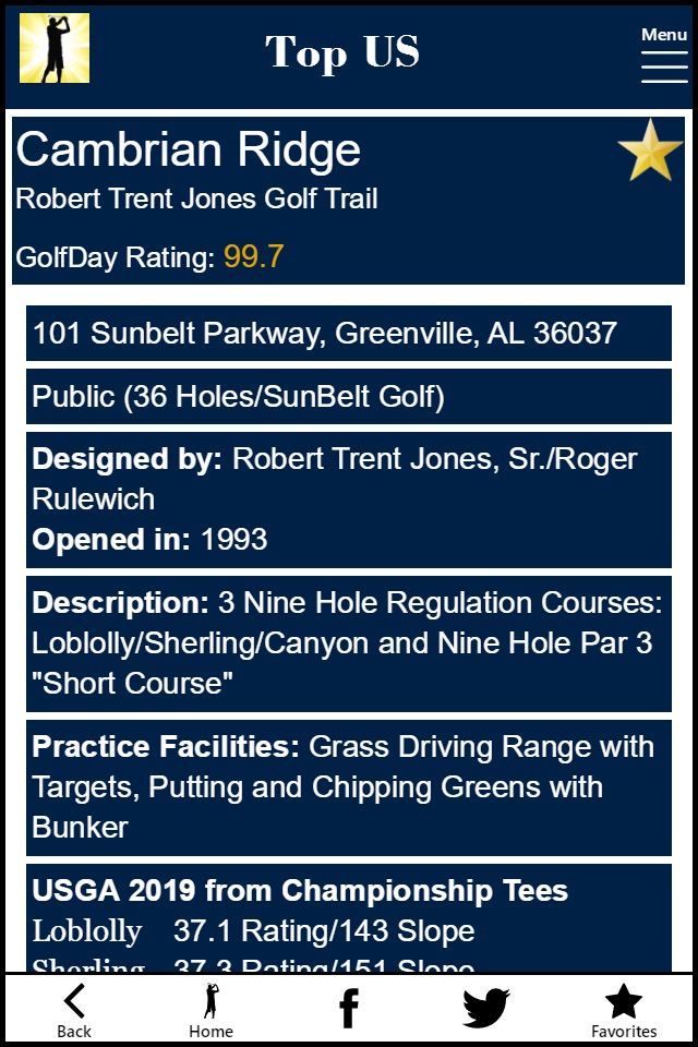 GolfDay Top US screenshot 4