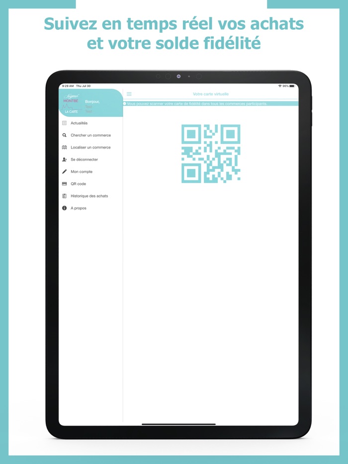 Signé Montbé - La carte