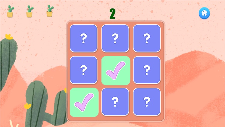 Desert cactus puzzle