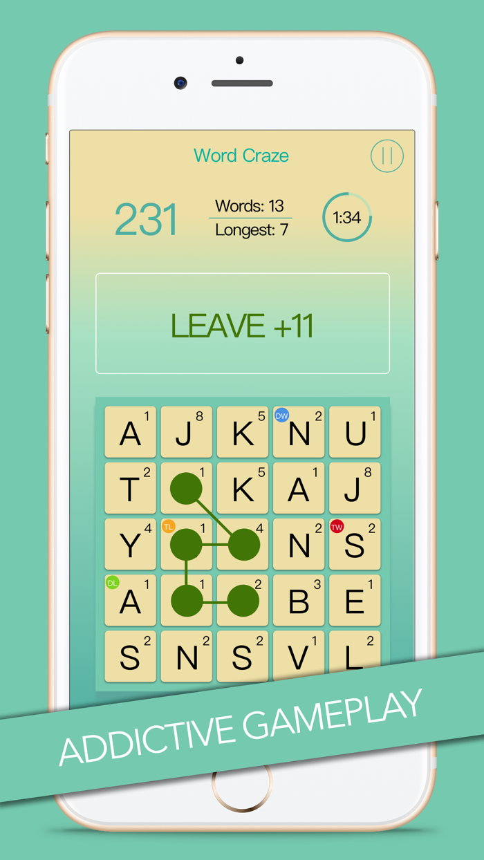 Word Craze - Unique Gameplay